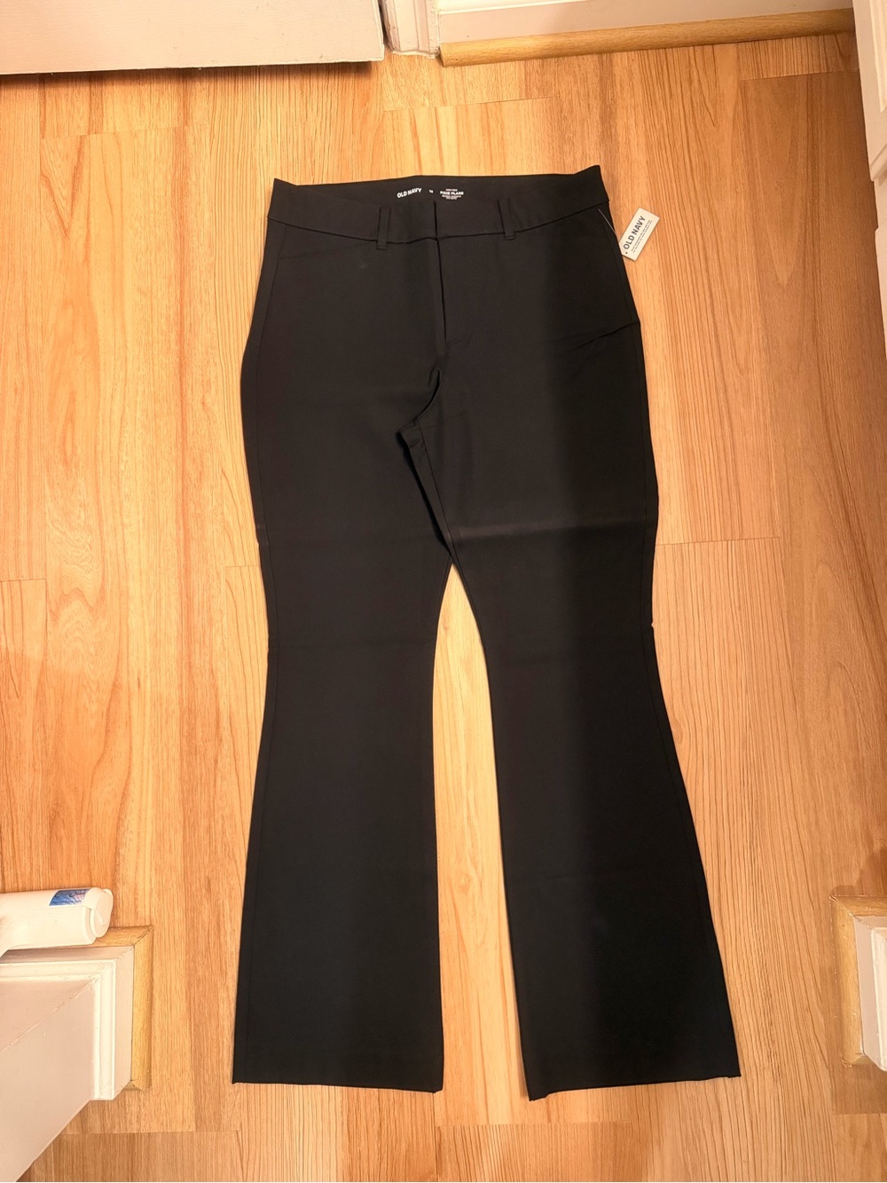 Old Navy Black Boot-Cut Flare Dress Pants